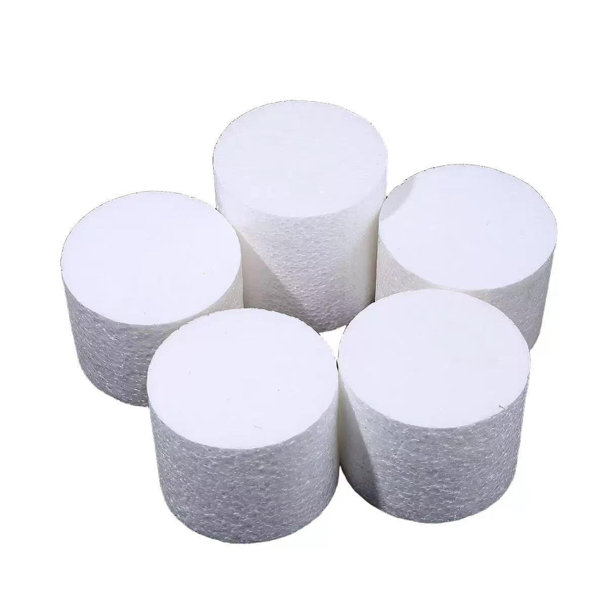 Factory Direct Eps Cylindrical Solid Foam Express Filling Buffer Foam Shock-Proof Decompression Flower Arrangement Foam Ball