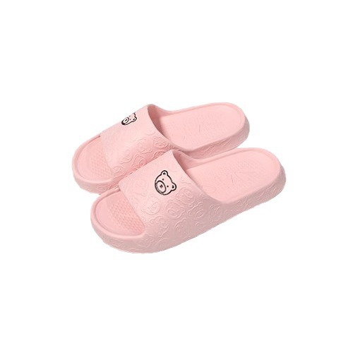 New Slip-on Feeling Women's Slippers Summer Indoor Bathroom Bath Non-slip Eva Couple Men's Soft Bottom Slippers Wholesale