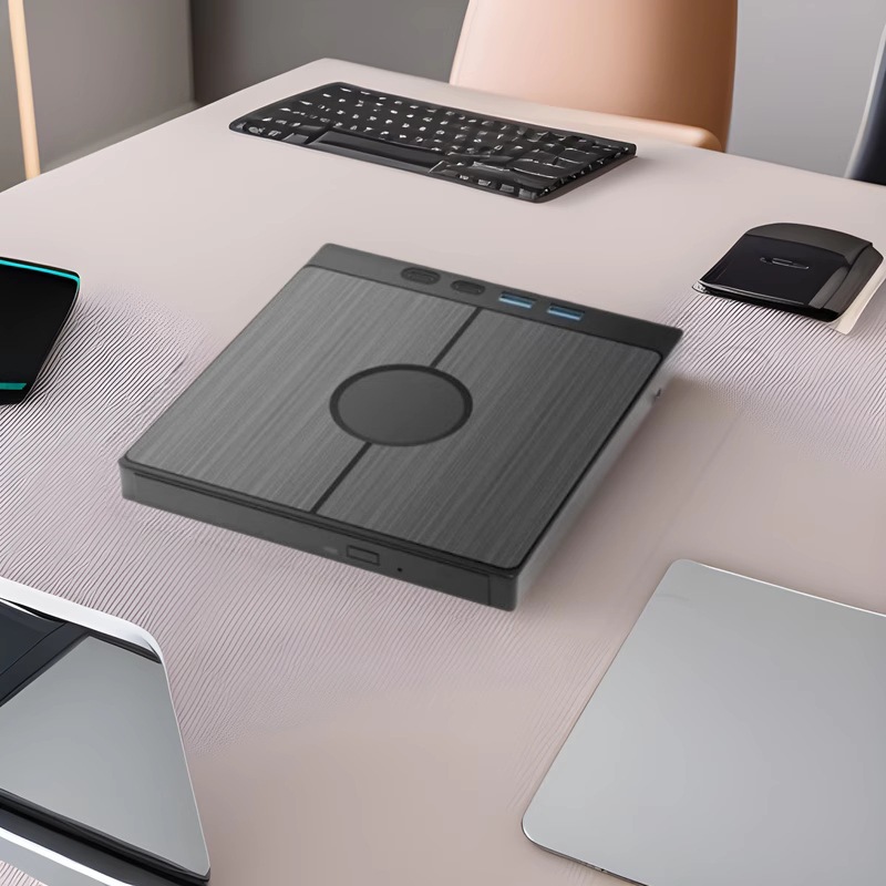 Extended USB3.0D external DVD burner multi-interface TYPE-C mobile CD disc playback drive