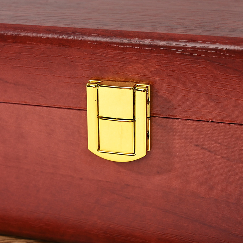 Factory Direct Supply Wooden Gift Box Customized Sea Cucumber Treasures Cordyceps Bird's Nest American Ginseng Gift Packaging Box Can Print Logo