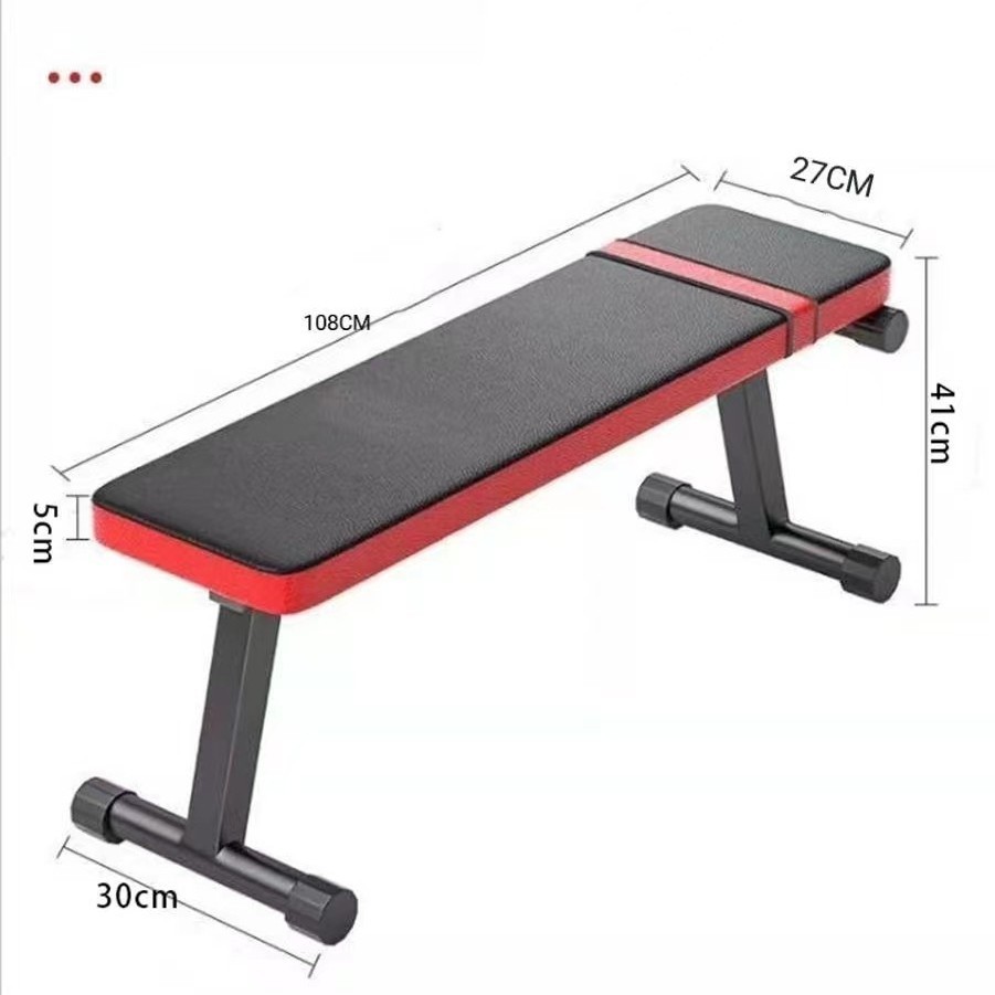 Supine plate dumbbell stool flat dumbbell horizontal press large flat stool dumbbell bird home fitness equipment Source factory