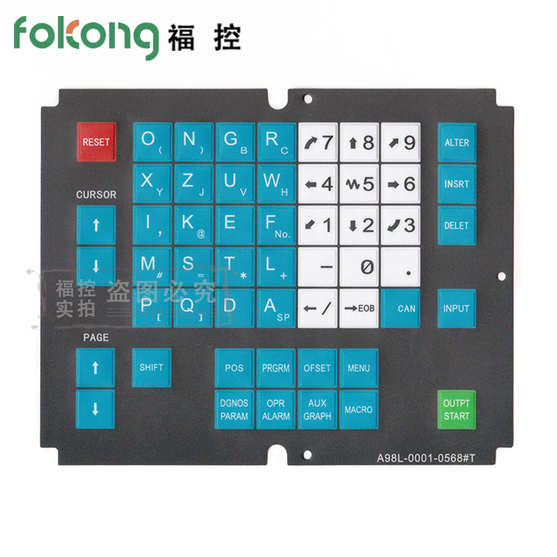 HoT SALes A98L-0001-0518 # T/M 02 A98L-0001-0568 # T/M Key MeMbrAne BuTTon PAneL