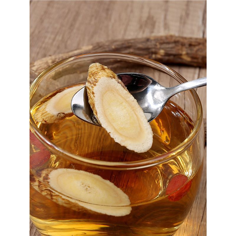 Gansu Astragalus Chinese Herbal Medicine Genuine 500g Wild Large Pieces of Huang's Astragalus Powder Angelica Codonopsis Soaked in Water