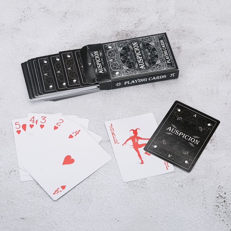 Printing advertising playing cards custom logo promotional poker cards casual playing cards manufacturers card games cards
