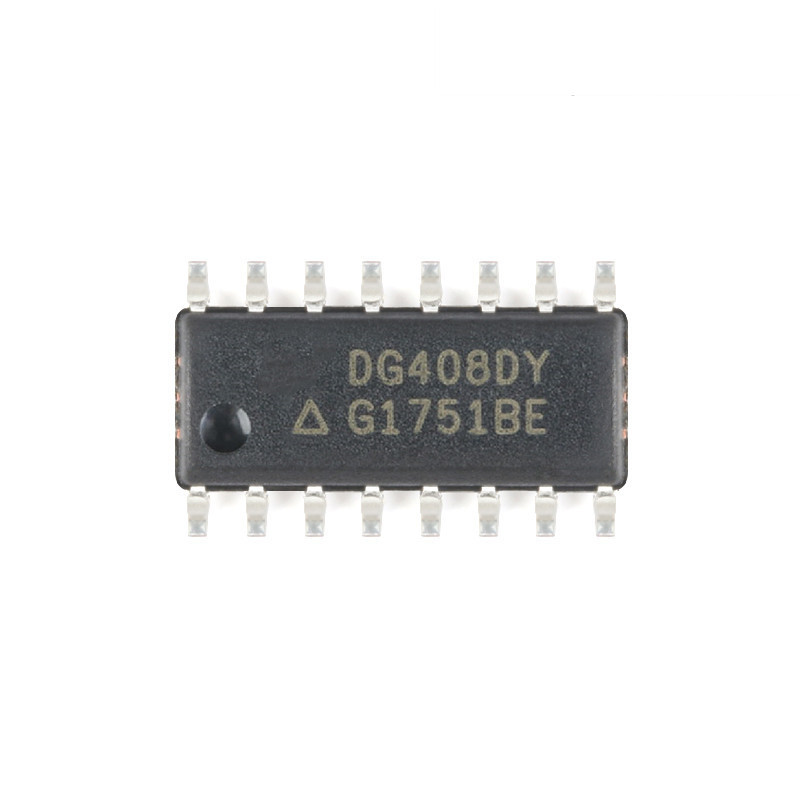 Original Dg408Dy-T1-E3/Soic-16 Single 8-Channel High-Performance Cmos Analog Multiplexer