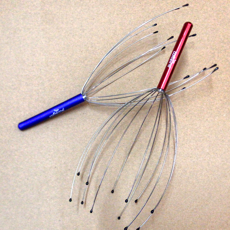 Stall Octopus Head Massager Massage Scratching Head Soul Extractor Scratching Back Scratching Scalp Scratching Itch Artifact