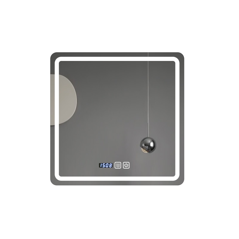 Bathroom mirror with light bathroom bathroom smart mirror touch screen LED light-emitting cosmetic mirror anti-fog explosion-proof