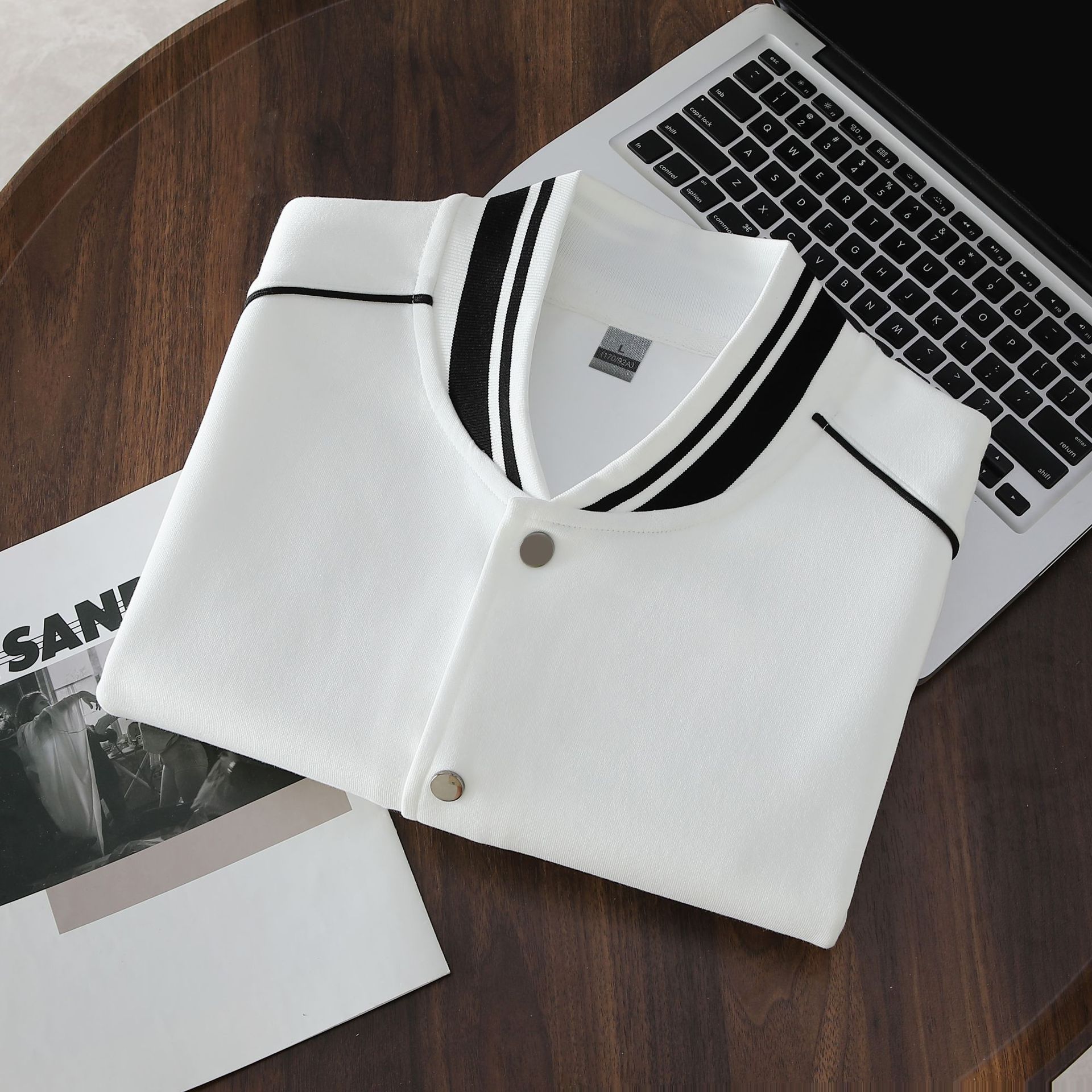 Baseball Uniforms with Customized Logos for Men and Women, Autumn and Winter Sweatshirts, Jackets, Student Class Uniforms, Group Uniforms, Advertising Shirts, Work Clothes