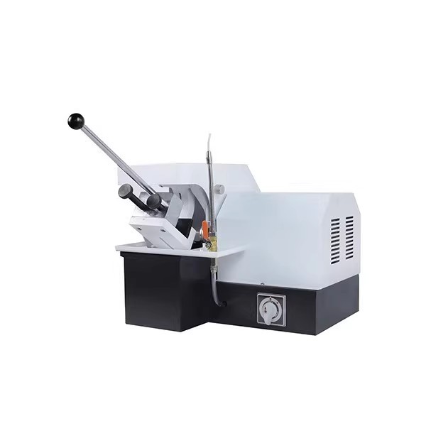 Metallographic Sample Cutting Machine Laboratory Fully Automatic Cutting Machine with Built-In Water Cooling Device Metallographic Analysis Cutting Machine
