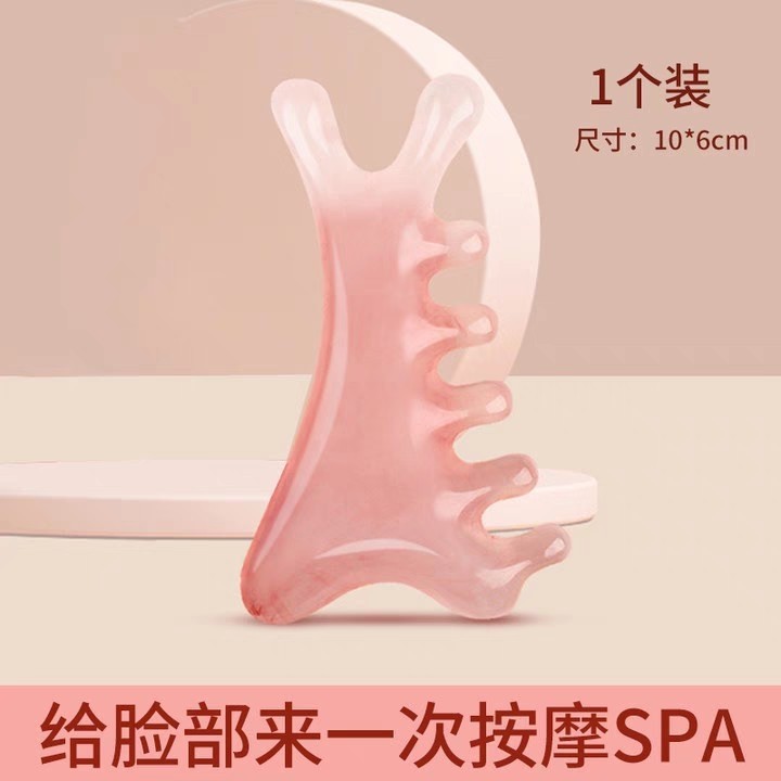 Head Massage Comb Small Dolphin Head Meridian Comb Picking Tendons Comb Large Wide Teeth Massage Comb Thickened