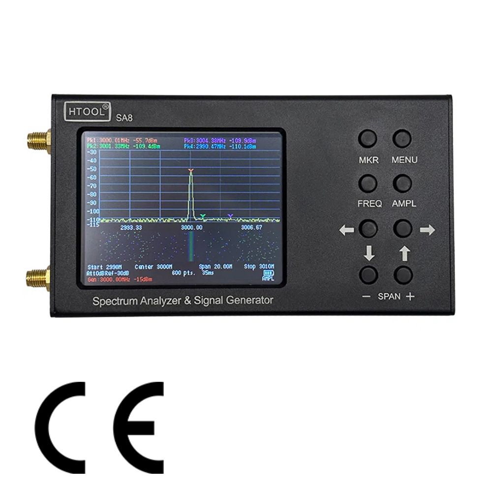 Hot-Selling 25 Models of Sa8 35-6.2Ghz Communication Research and Development Signal Generator Handheld Spectrum Analyzer Portable