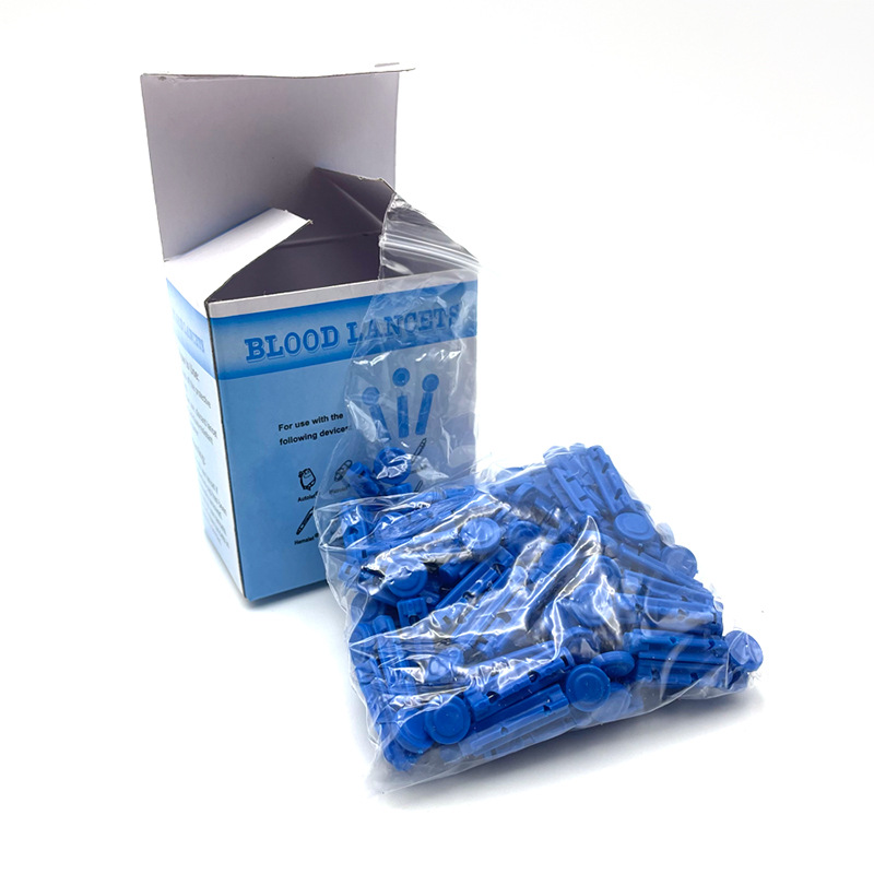 Disposable Blood Collection Needle, Fingertip Blood Collection Pen, Bloodletting Needle, Cupping Test, Finger Blood Glucose Test, Low-Pain for Home Use