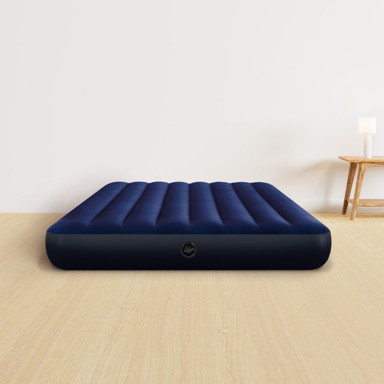 intex inflatable mattress outdoor portable folding air cushion bed sheet double built-in electric pump inflatable bed indoor air