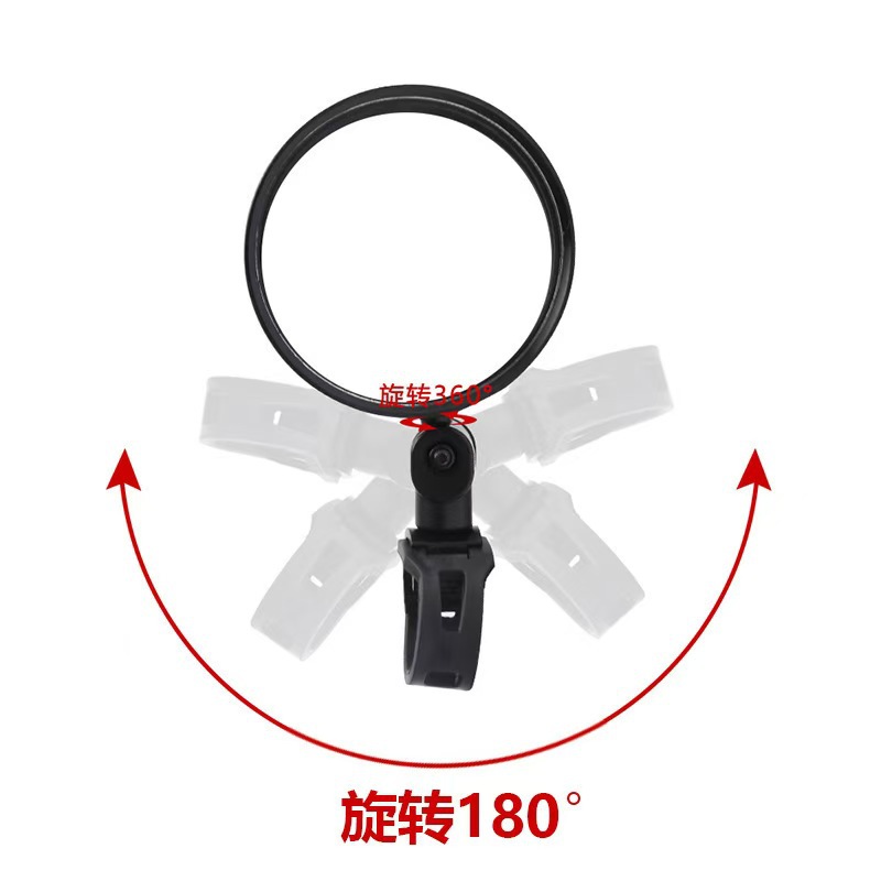 Suitable for Electric Vehicle Rearview Mirror, Small Round Mirror, Calf Battery Vehicle Rearview Mirror, Wholesale Bicycle Rearview Mirror, Reflector