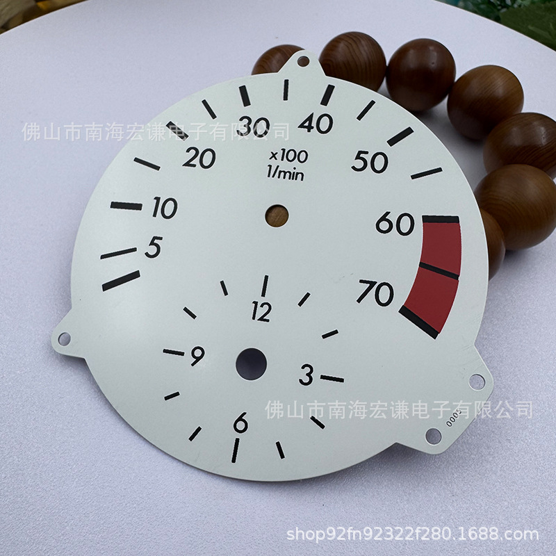 Hongqian High-Precision Car Tire Inflation Gun Digital Display Pointer Type Tire Pressure Gun Dashboard Accessories