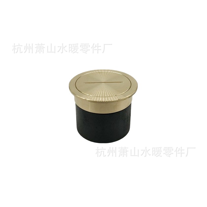 Supply all copper plug-in cleaning Port copper cleaning Port suitable for 110 cast iron pipe PVC pipe installation