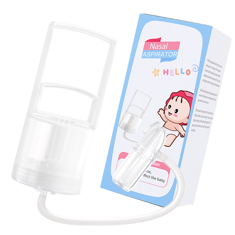 Cross-Border Popular Anti-Reflux Baby Hand-Pulled Nasal Aspirator Anti-Reflux Children's Manual Nasal Suction Baby Nasal Passage Artifact