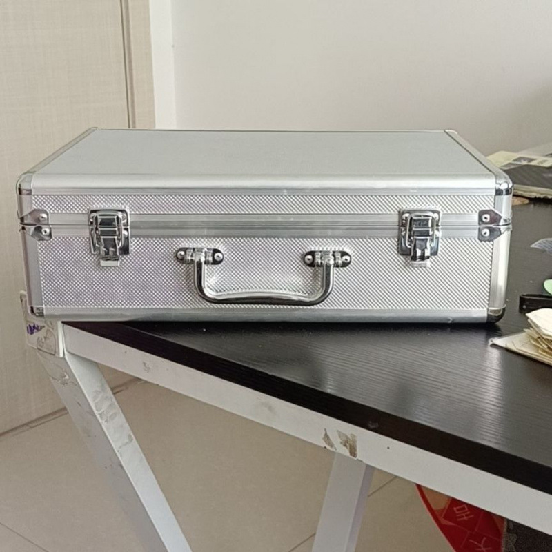 Large Aluminum Alloy Bill Box, Money Box, Cash Box, Cash Box, Storage Box, Cash Register Box, Seal Box, Cash Box