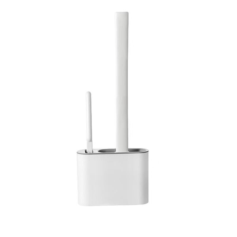 Toilet Brush 2025 Household No-Dead-Corner Wall-Mounted Silicone Toilet Cleaning Tool Wall-Hanging Home Accessory