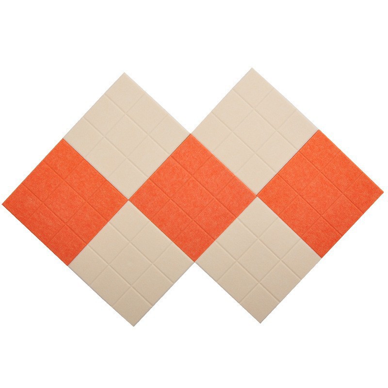 Colorful Nine-Square Grid Felt Background Wall Kindergarten Works Decoration Home Photo Wall Creative Wall Sticker Message Board