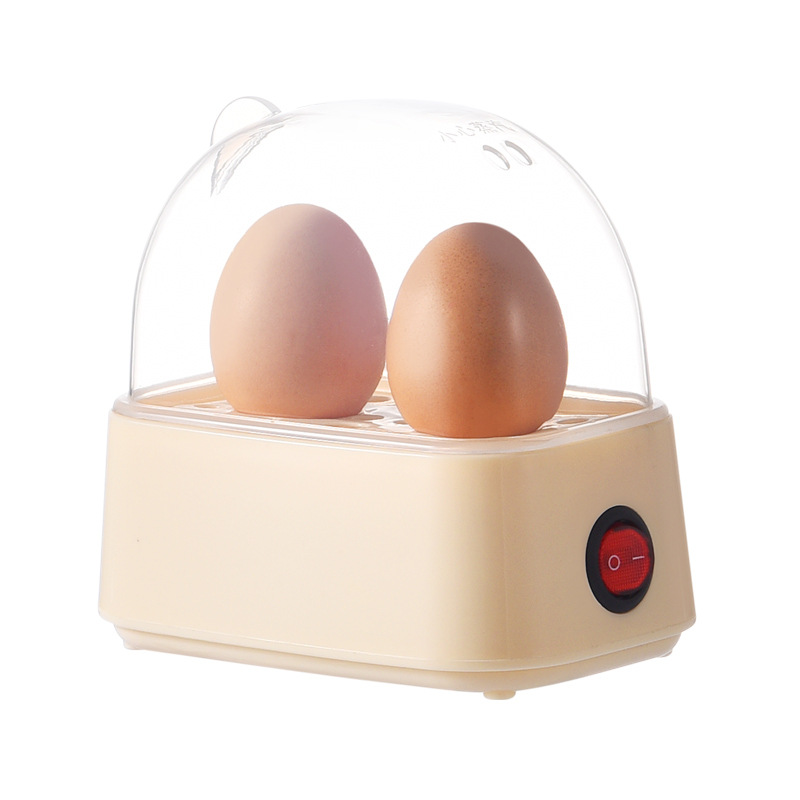 Mini Egg Steamer, Anti-Dry Boiled Egg Machine, Small Household Breakfast Artifact, Student Dormitory Breakfast Machine