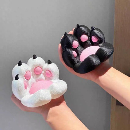 Милый и креативный подставка для мобильного телефона и планшета в виде кошачьих когтей 3D-печати для дома, офиса и общежития