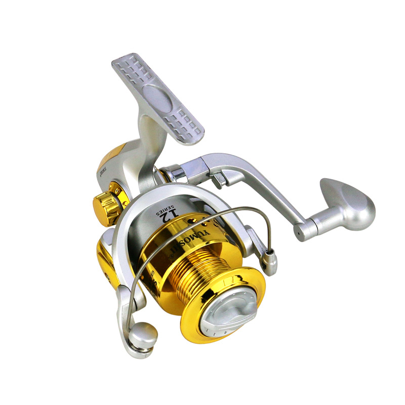 SA1000-7000 fishing reel fishing wheel fishing wheel fishing reel fishing spinning wheel spinning wheel plastic head silver yellow