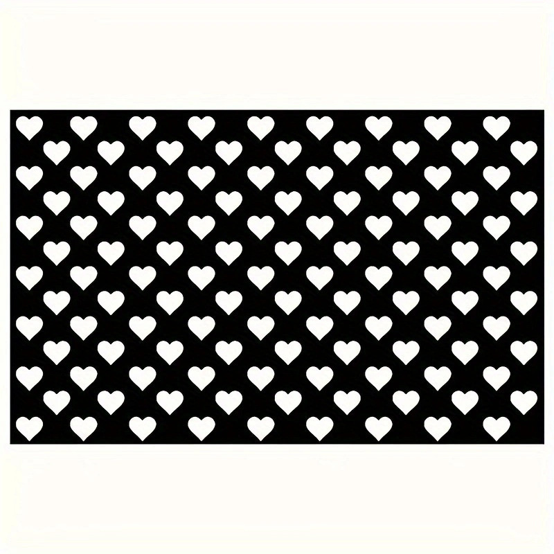 48X 30cm Car Headlight Taillight Heart Heart-Shaped Sticker Cut Out Carving Pure Color Car Light Sticker Cross-Border Export