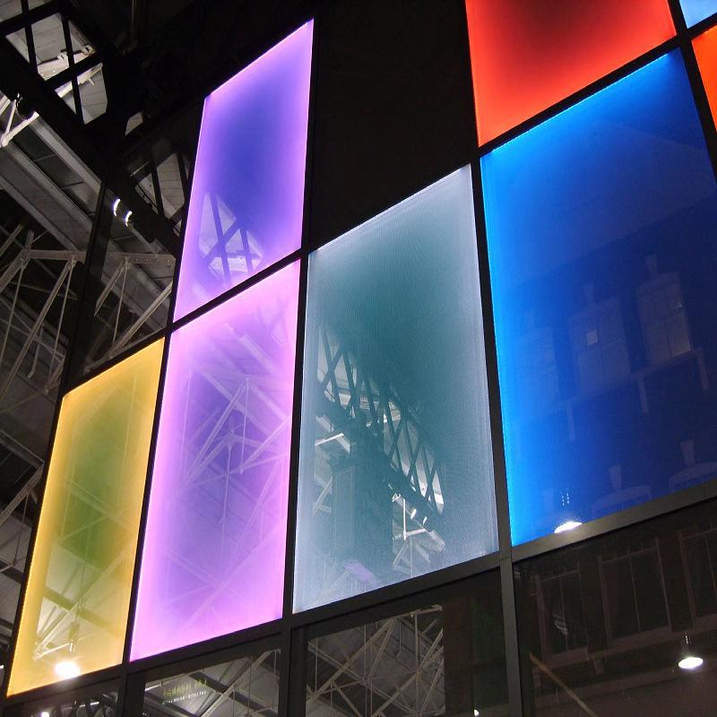 Bar Ktv Banquet Hall Acrylic Light Guide Plate Atmosphere Lighting Rgb Mall Club Colorful Luminous Plate Fantasy Hanging