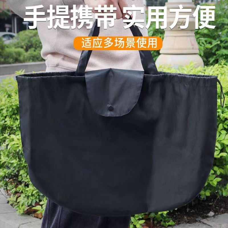 Full helmet half helmet waterproof storage bag motorcycle electric car riding helmet bag dustproof protective bag storage cloth bag