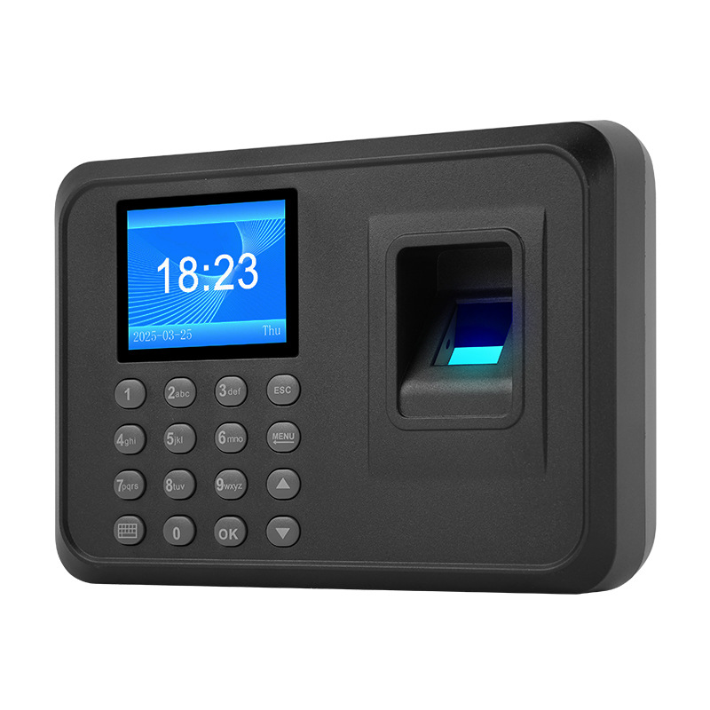 DP100 Fingerprint Attendance Machine Punching Machine Single Edition Staff Attendance Machine Available in 30 Foreign Languages in Chinese and English