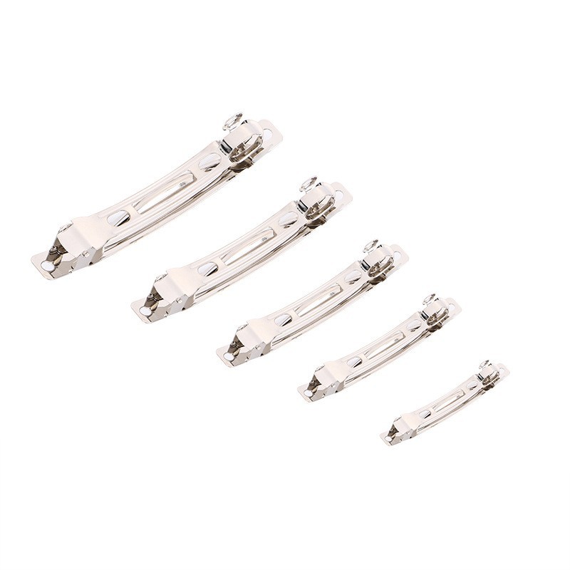 Ns Spring Clip Three-Piece Hair Clip Automatic Clip Hair Clip Hair Accessories Accessories Headwear Jewelry Accessories Metal Plating DIY