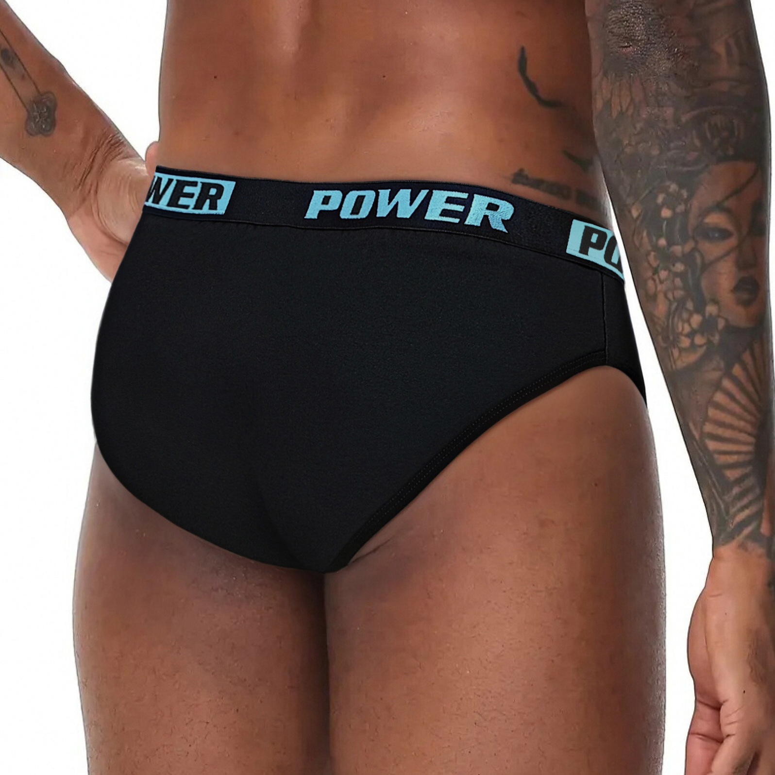 Temu European and American Size Export Cross-Border E-Commerce Men's Briefs Men's Comfortable Breathable High Elastic Triangle Casual Shorts