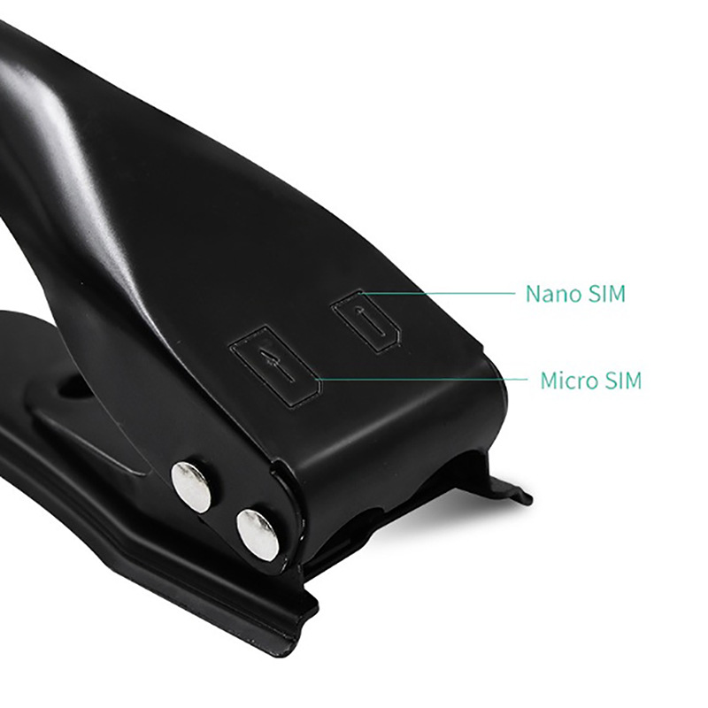 Multifunctional dual 3 in 1 nano micro SIM card cutter for smartphone accessories