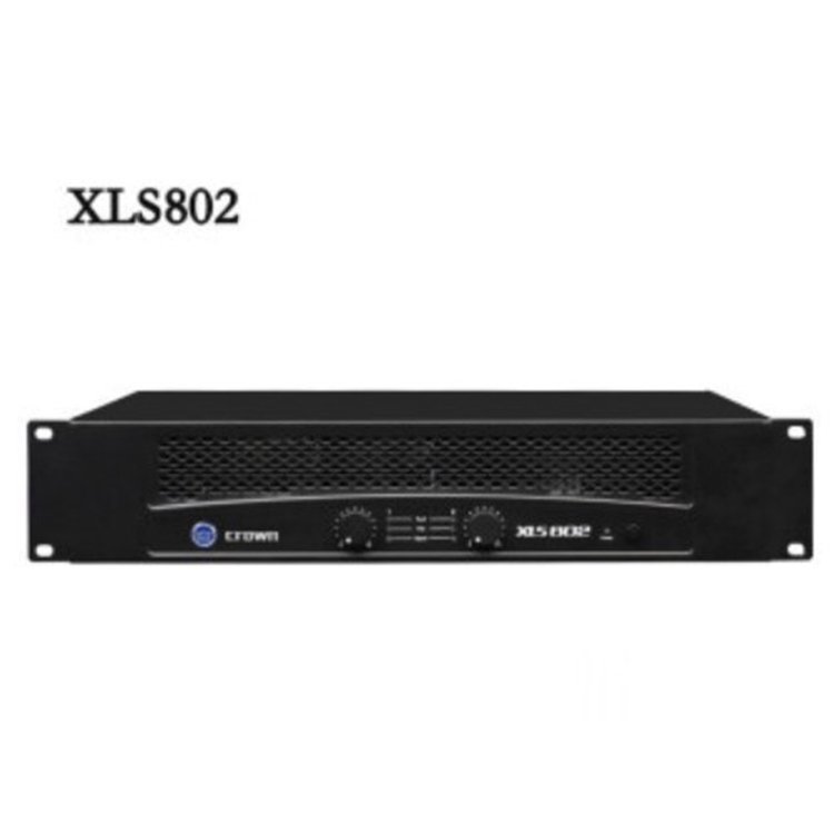 Negotiable Crown Xls802 Professional Conference Amplifier Rated Power 2100W Air-Cooled.
