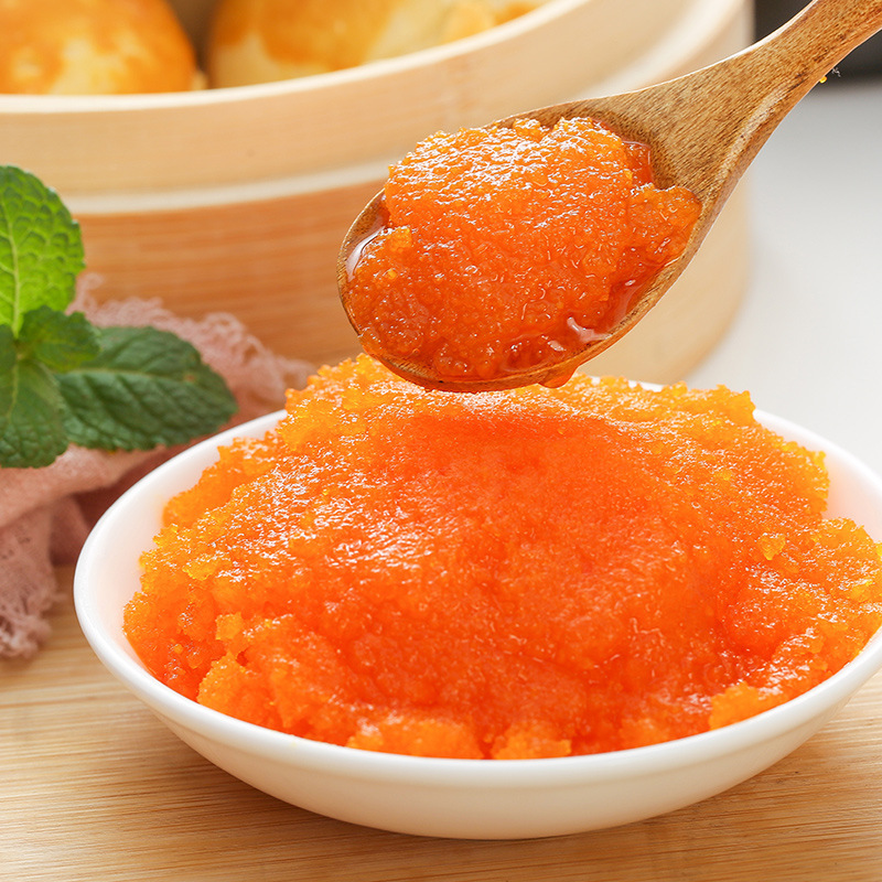 Salted egg yellow paste 2.5kg commercial catering baked egg yolk stuffing sushi stuffing cake quicksand stuffing salted egg yellow sand