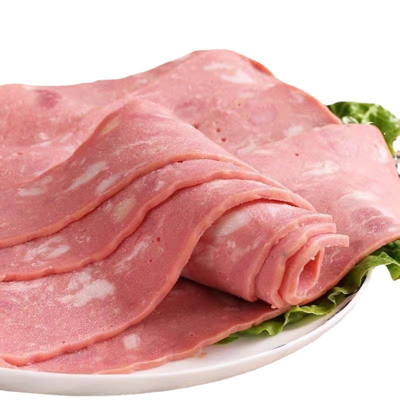 Bacon Meat Slices 2kg Pack Barbecue Baked Bacon Hand Cake Grilled Sausage Commercial Household Wholesale 480g Pack Wholesale