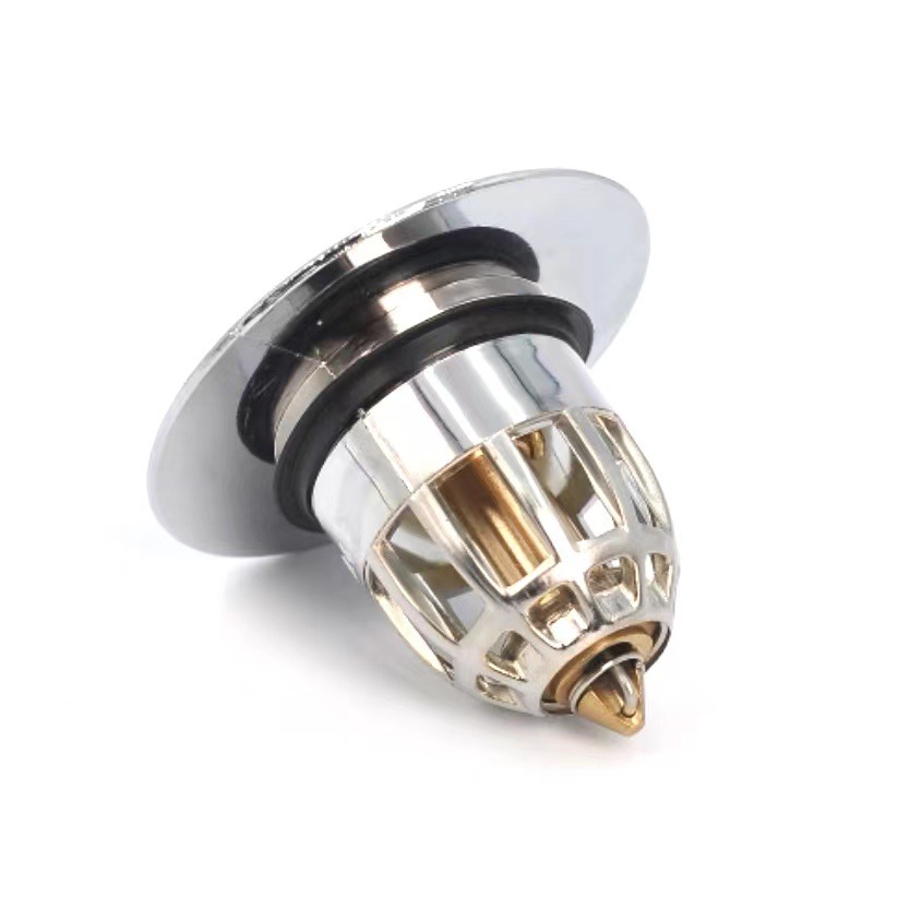 Push-type bounce core plastic copper core drain deodorant basin leaking plug wash basin accessories toilet wholesale