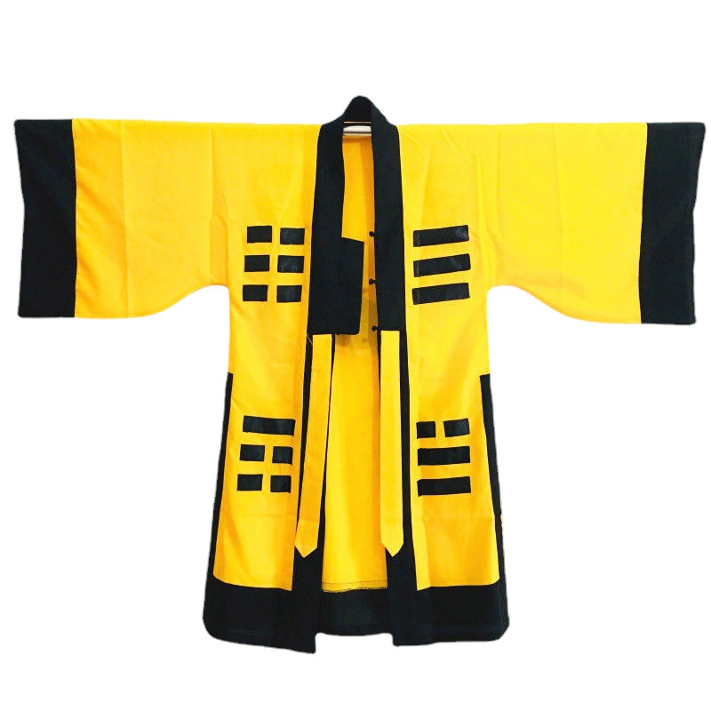 Taoist Serve Taoist Serve Taoist Robe Robe suit Halloween Ancient Costume Martial Arts Costume Taiji Bagua Sutra Yi Lin Zhengying Huang
