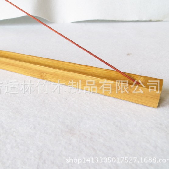 Source Wholesale Bamboo Incense Stick Incense Base Bamboo Incense Insert Furnace with Printed Logo