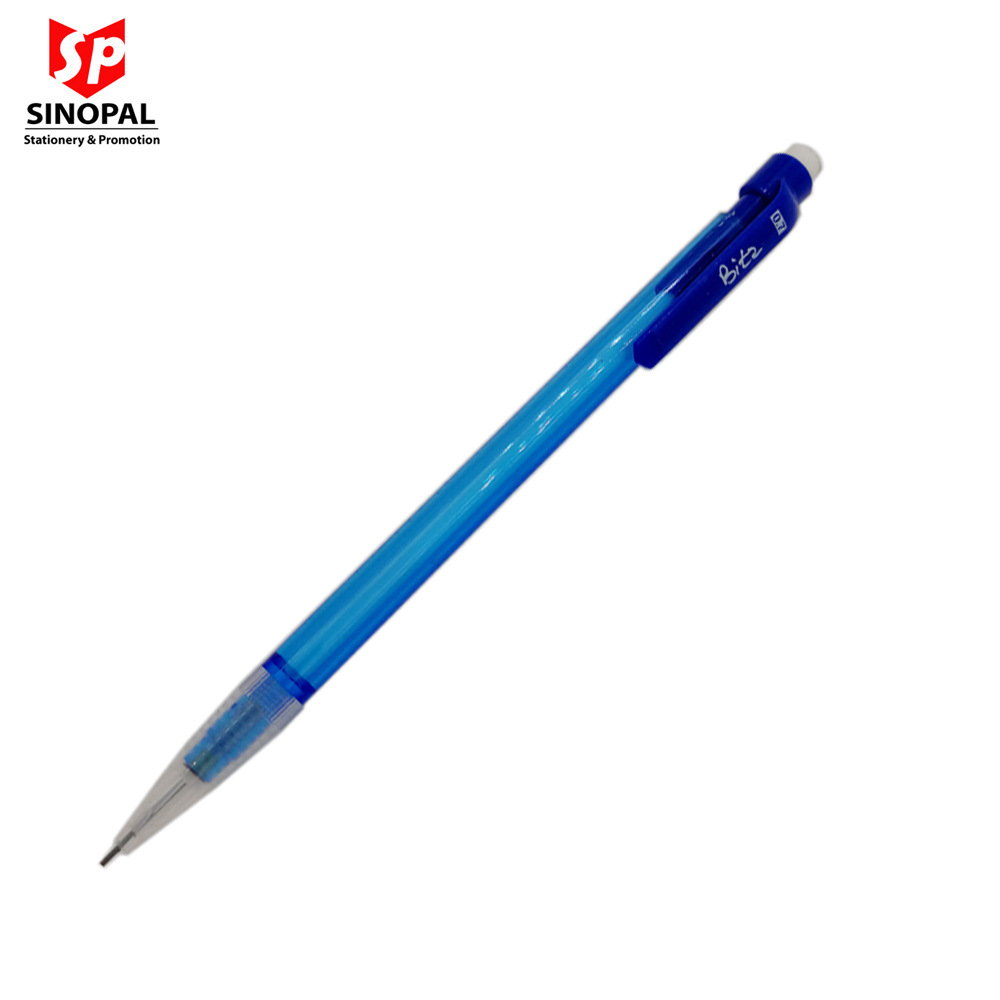 Translucent Colorfuled Plastic Automatic Pencil Export Promotion Writing Mechanical Pencil Plastic Mechanical Pencil