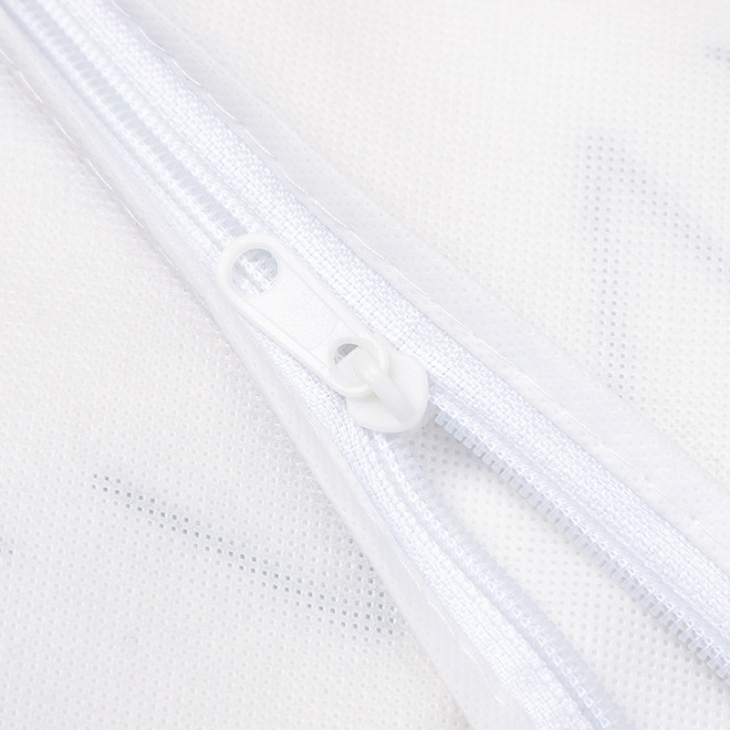 Spot non-woven hand-held suit bag storage dust bag dress cover high quality hanging clothes suit cover printed logo