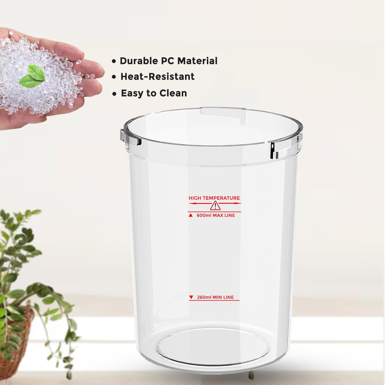 Салонный распылитель, прозрачный пластиковый стакан, трансграничный, для парикмахерской, салона красоты, специальный аксессуар, прямая продажа от производителя