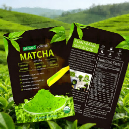 Matcha Powder Pure Organic Green Tea Powder Middle East Export Matcha Powder Oem