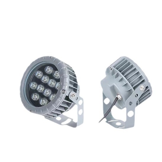 LED Projection Lamp Outdoor Engineering Plug-in Spotlight Wheel Projection Lamp Park Lighting Lawn Landscape Garden Lamp