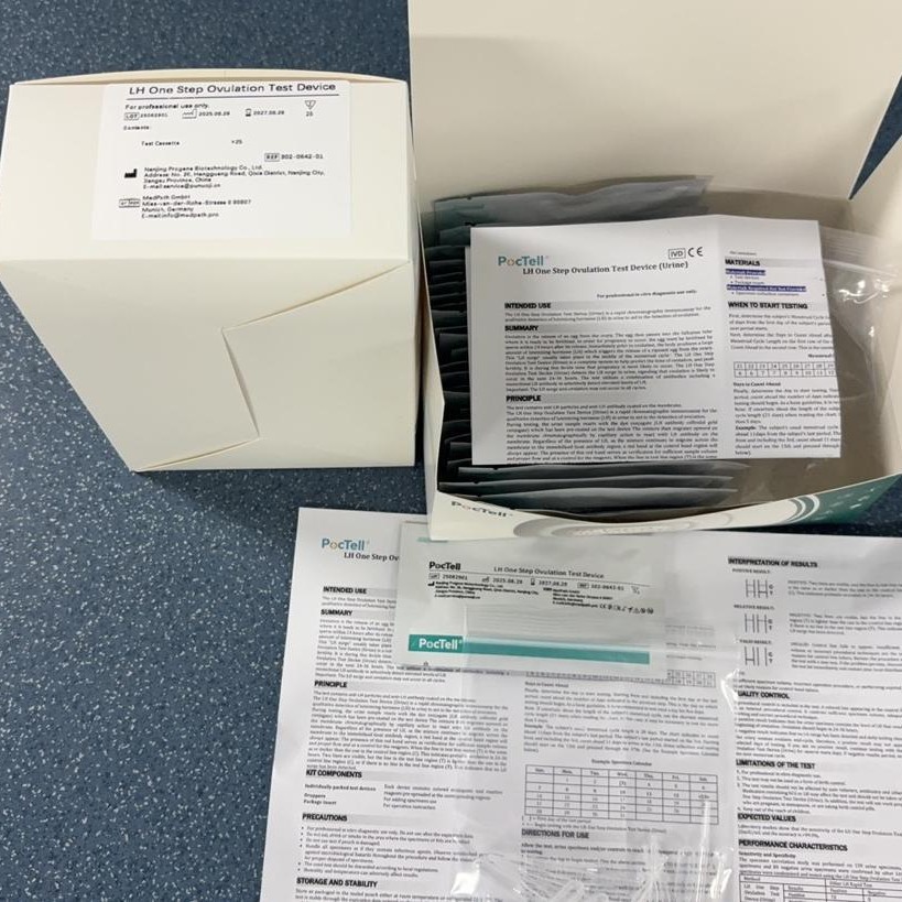 Lh Ovulation Test Strips Oem Customization Service Colloidal Gold Accurate Detection