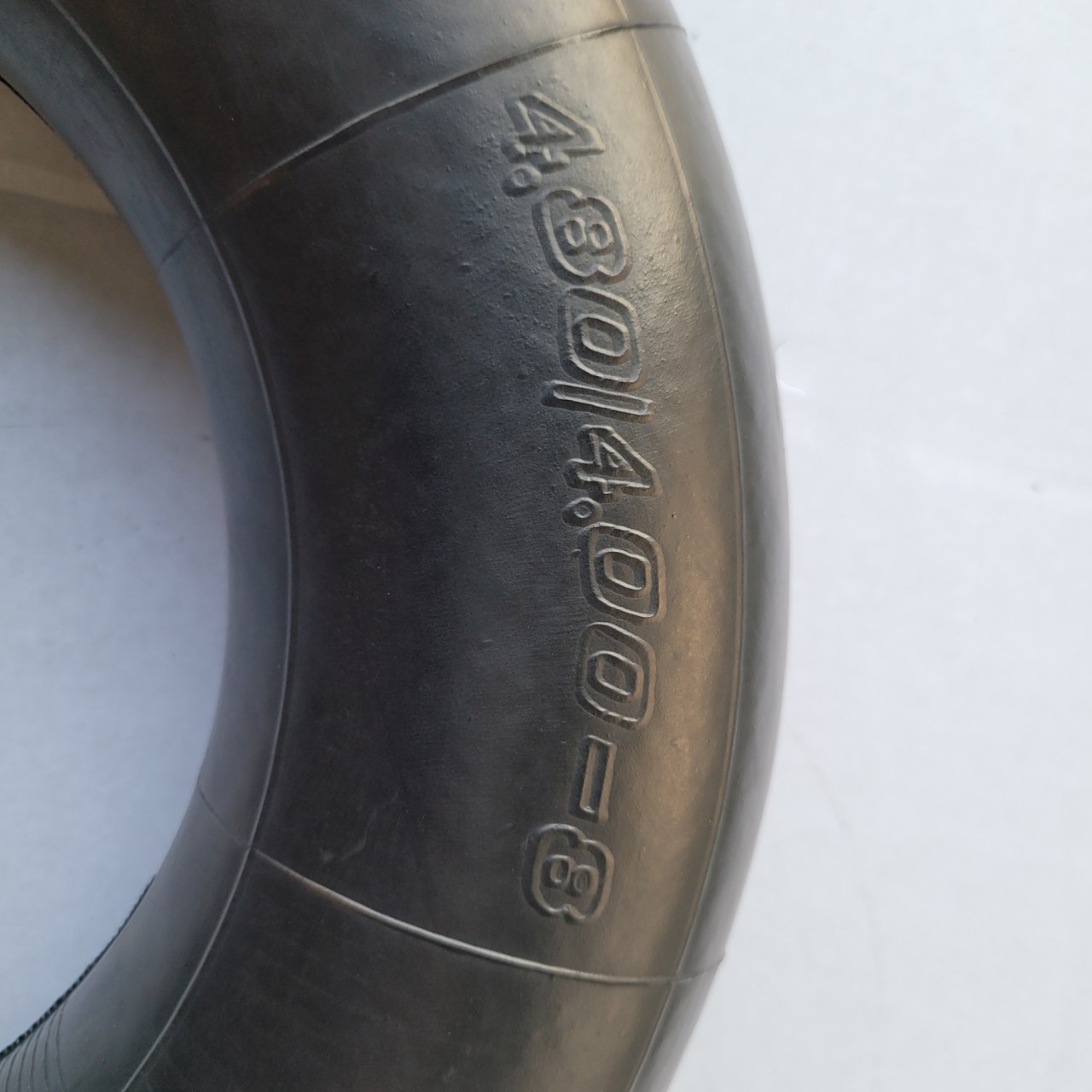 480-8 natural rubber 400-8 high rubber inner tube straight mouth tool trolley 8-inch wheel hub