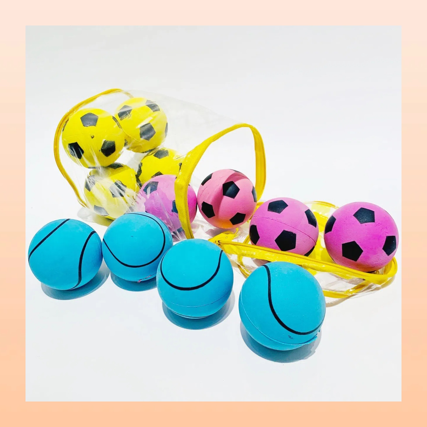 55 Rubber Hollow Squash Balls, Football, Basketball, Baseball, Handball, High-Elastic Ball Training Squash Racket, Squash Can Be Made