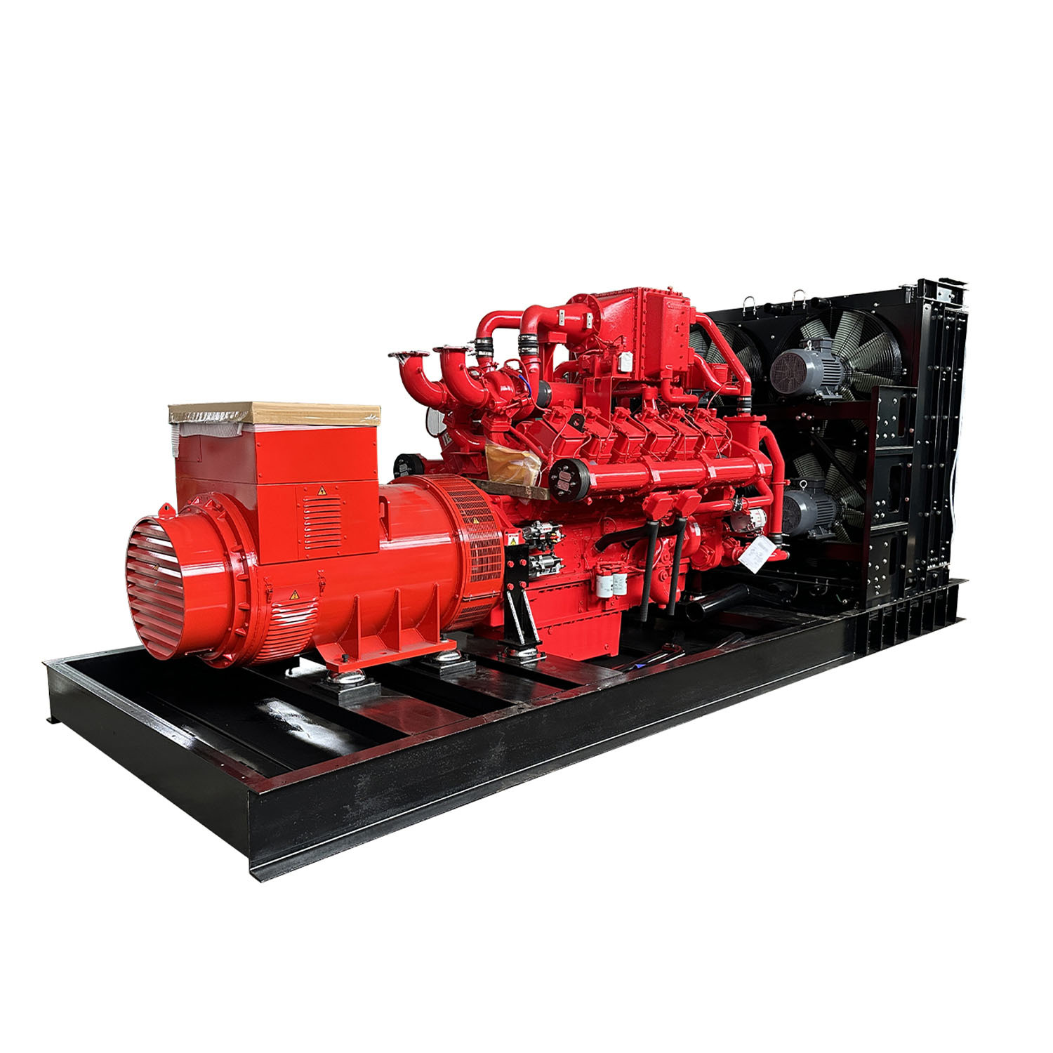 Gas Generator Set Pipeline Natural Gas Biogas Generator Brand Authorized Manufacturer Yuchai Source Factory