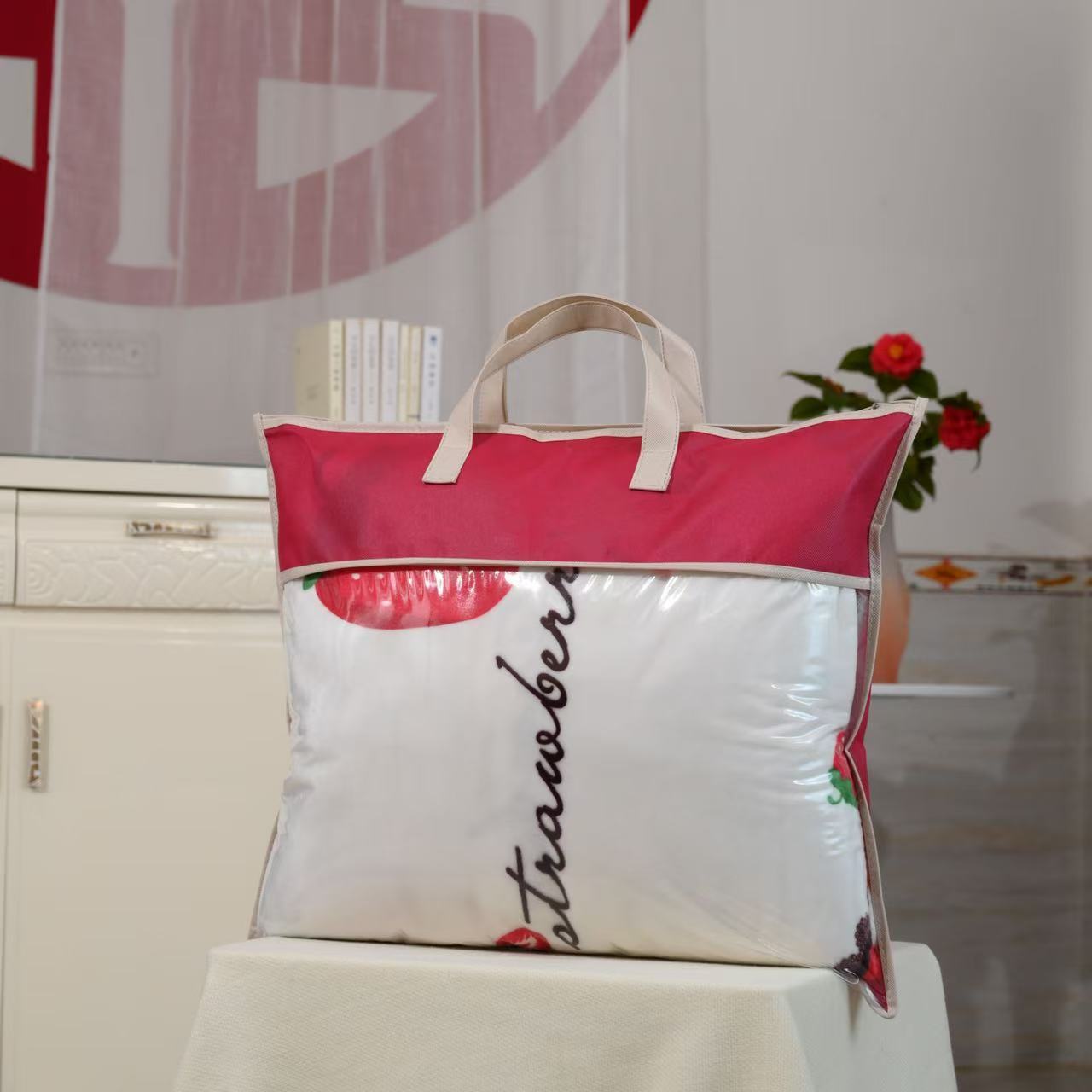 Portable Moving Pillow Bag Storage and Organization Zipper Bag Pillow Core Bag Home Textile Quilt Packaging Bag